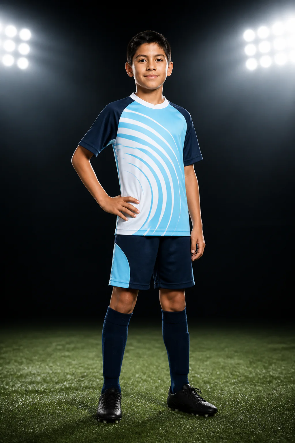 Uniforme de referencia JL-N-006, Niños