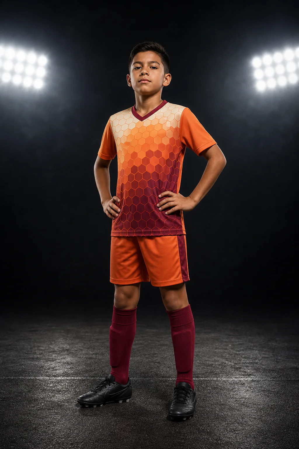 Uniforme de referencia JL-N-038, Niños