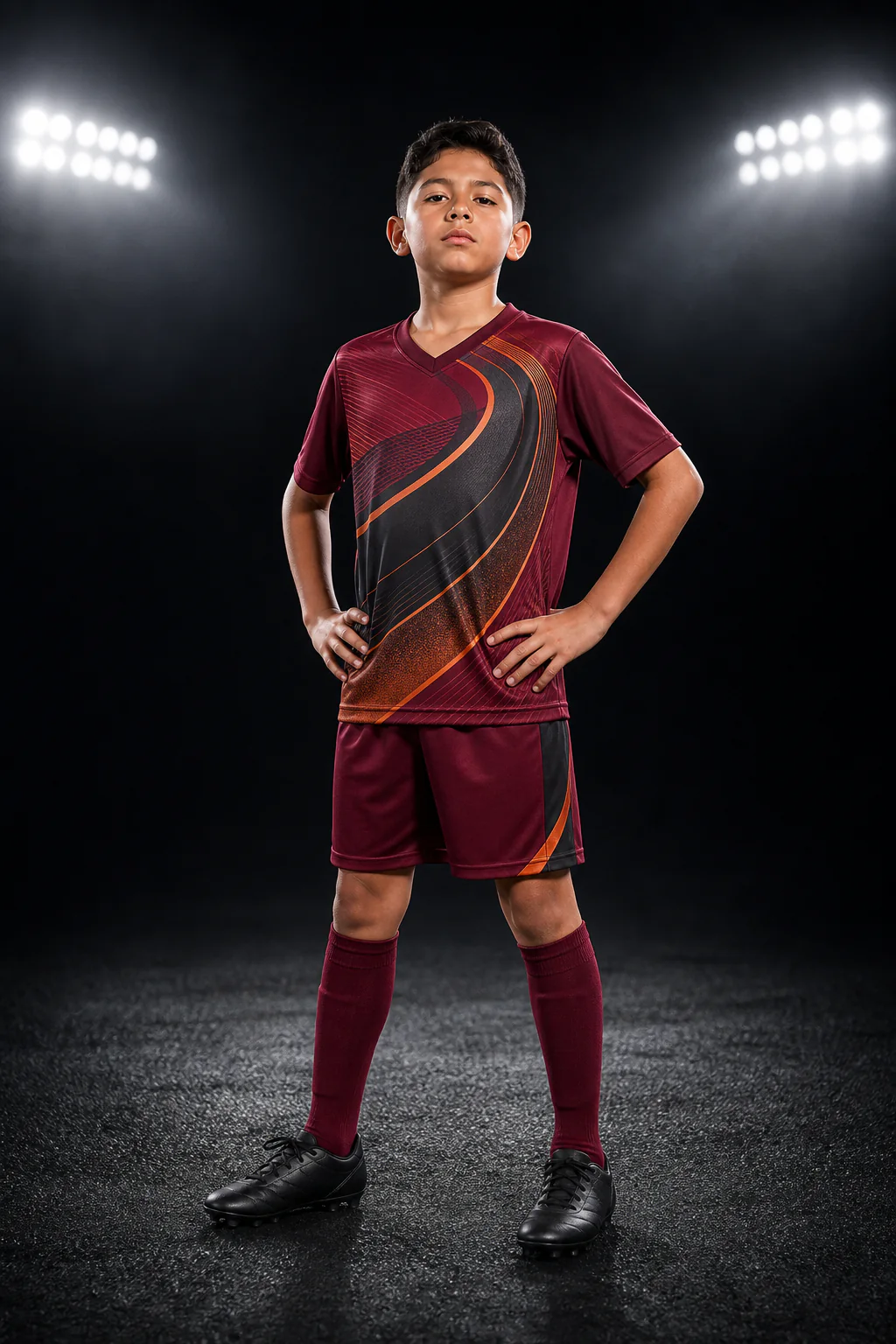 Uniforme de referencia JL-N-042, Niños